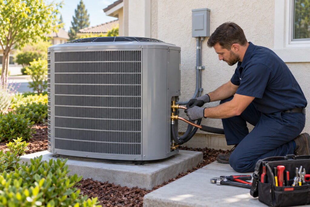 Expert HVAC Installation at a Sacramento Home